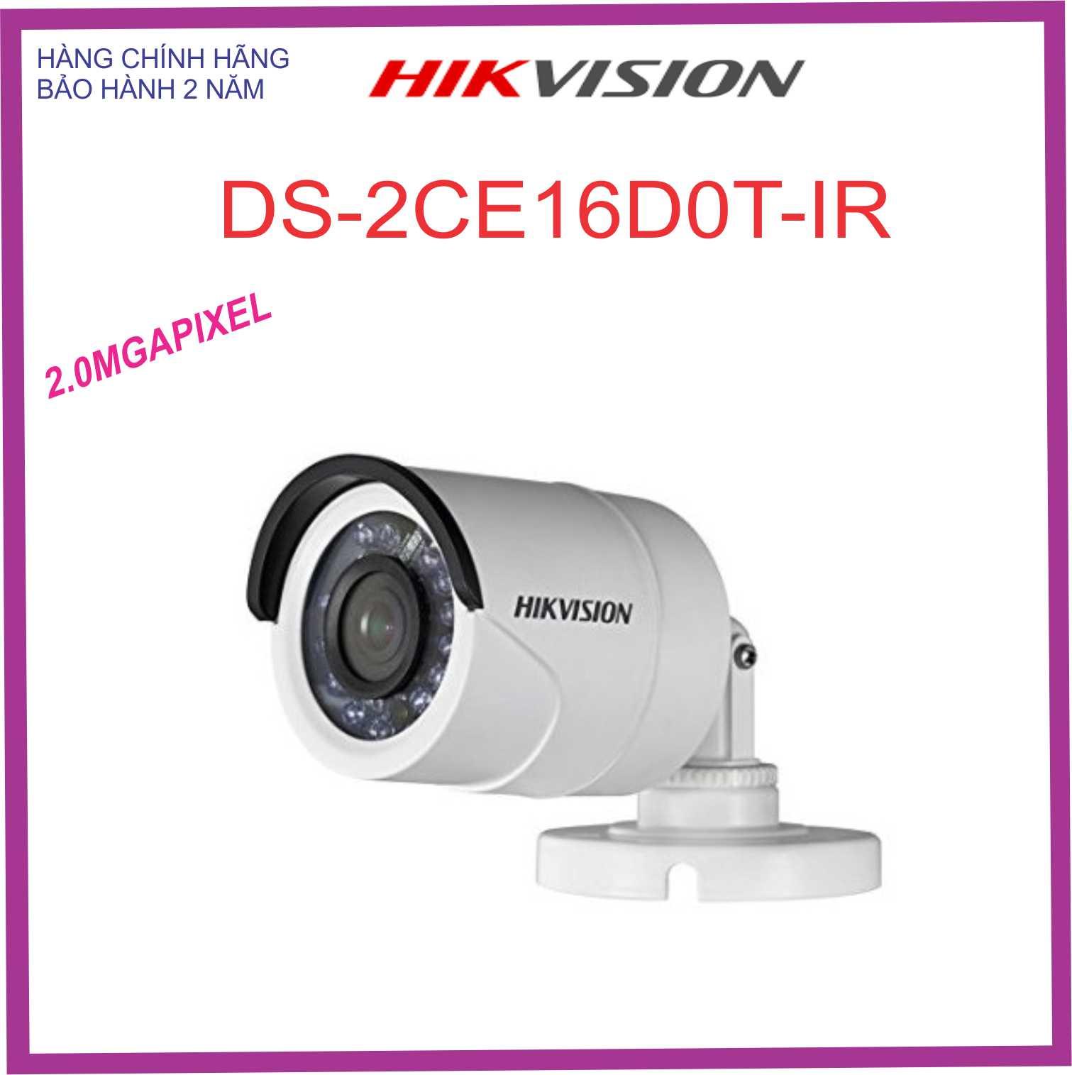 Camera ds-2ce16d0t-ir hãng hikvision 2.0mp