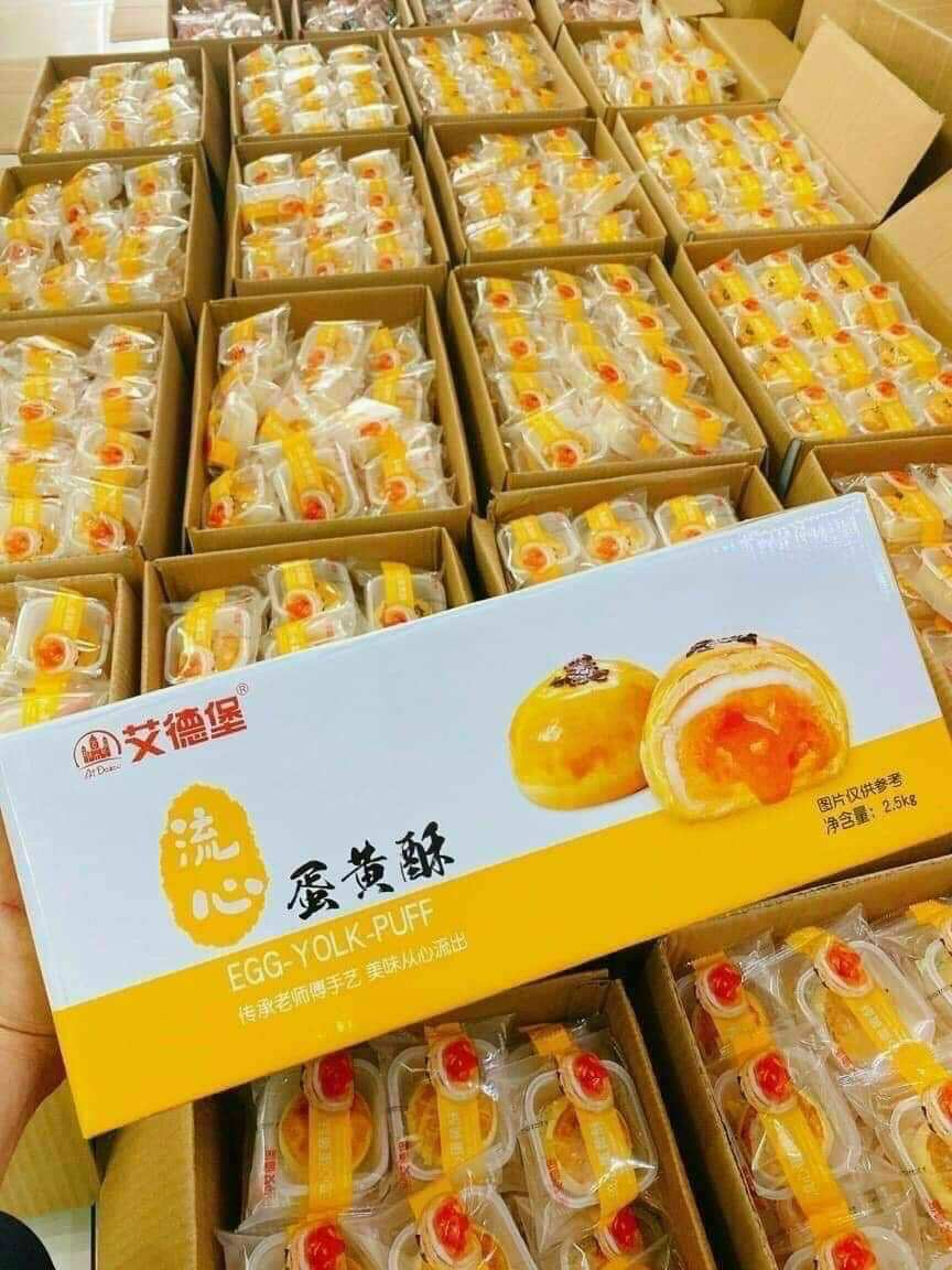 BÁNH TRỨNG TAN CHẢY ĐÀI LOAN.[ THÙNG 1KÝ]