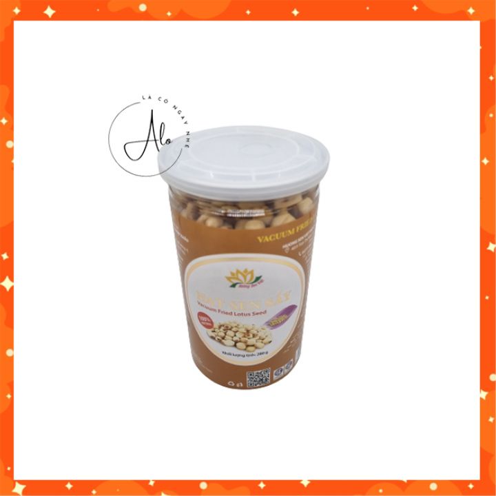 >>Miễn Phí Giao Hàng<< Hạt Sen Sấy Hũ 280g _ Thơm Giòn, Không Ngấy, Bổ Sung Nhiều Dưỡng Chất