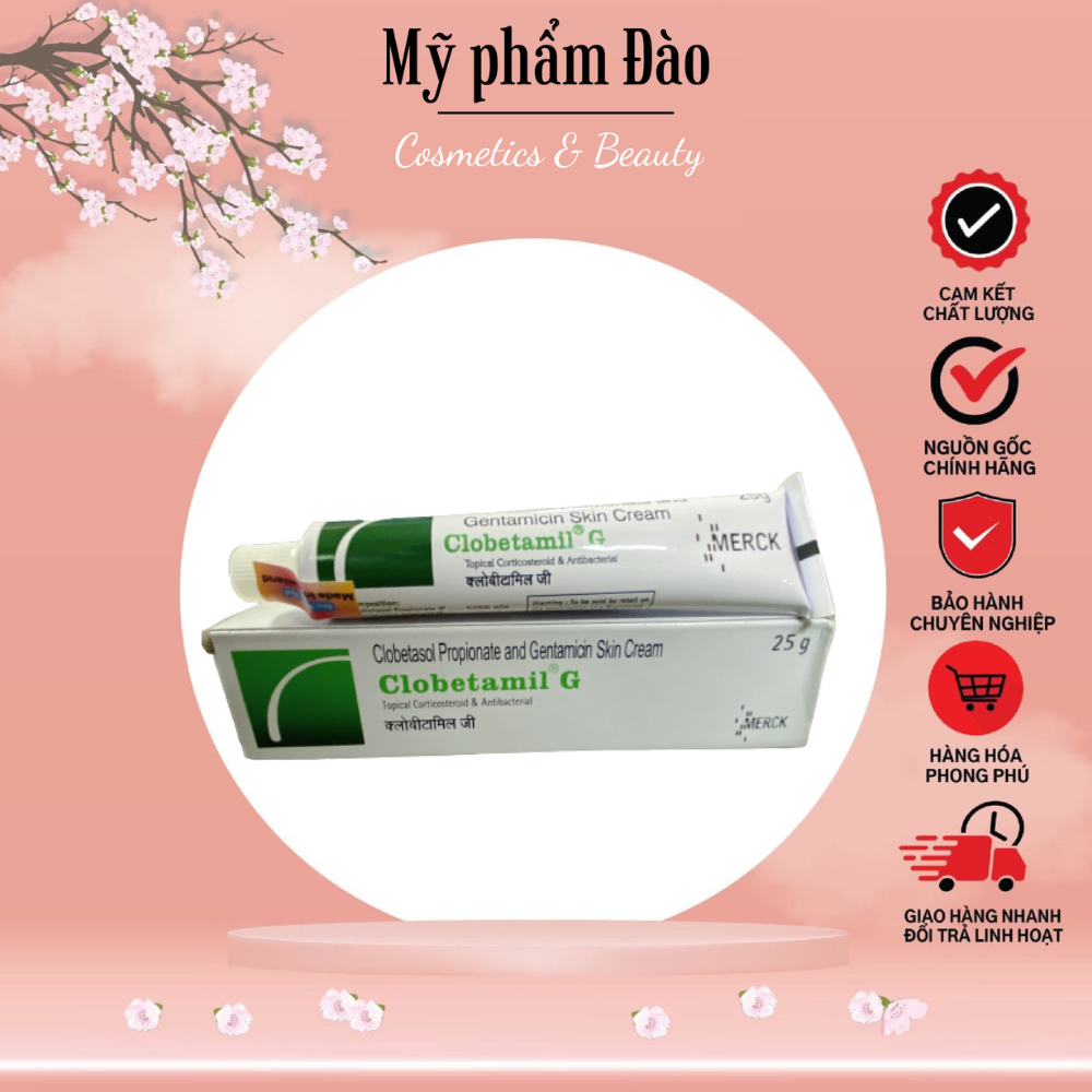 Tuýp kem nám thái lan clobetamil g 25g - mờ tám giảm sẹo thâm
