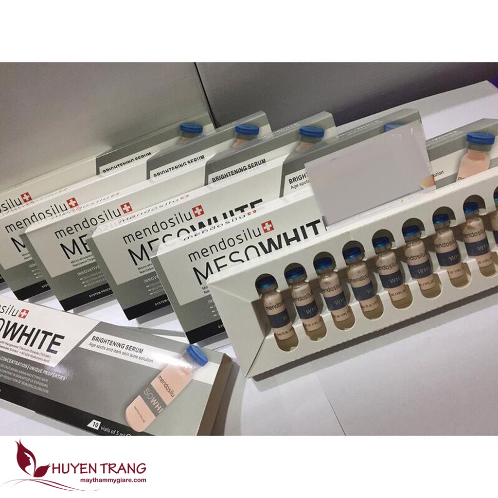 Cấy Phấn Mesowhite Trắng Da Bật Tông