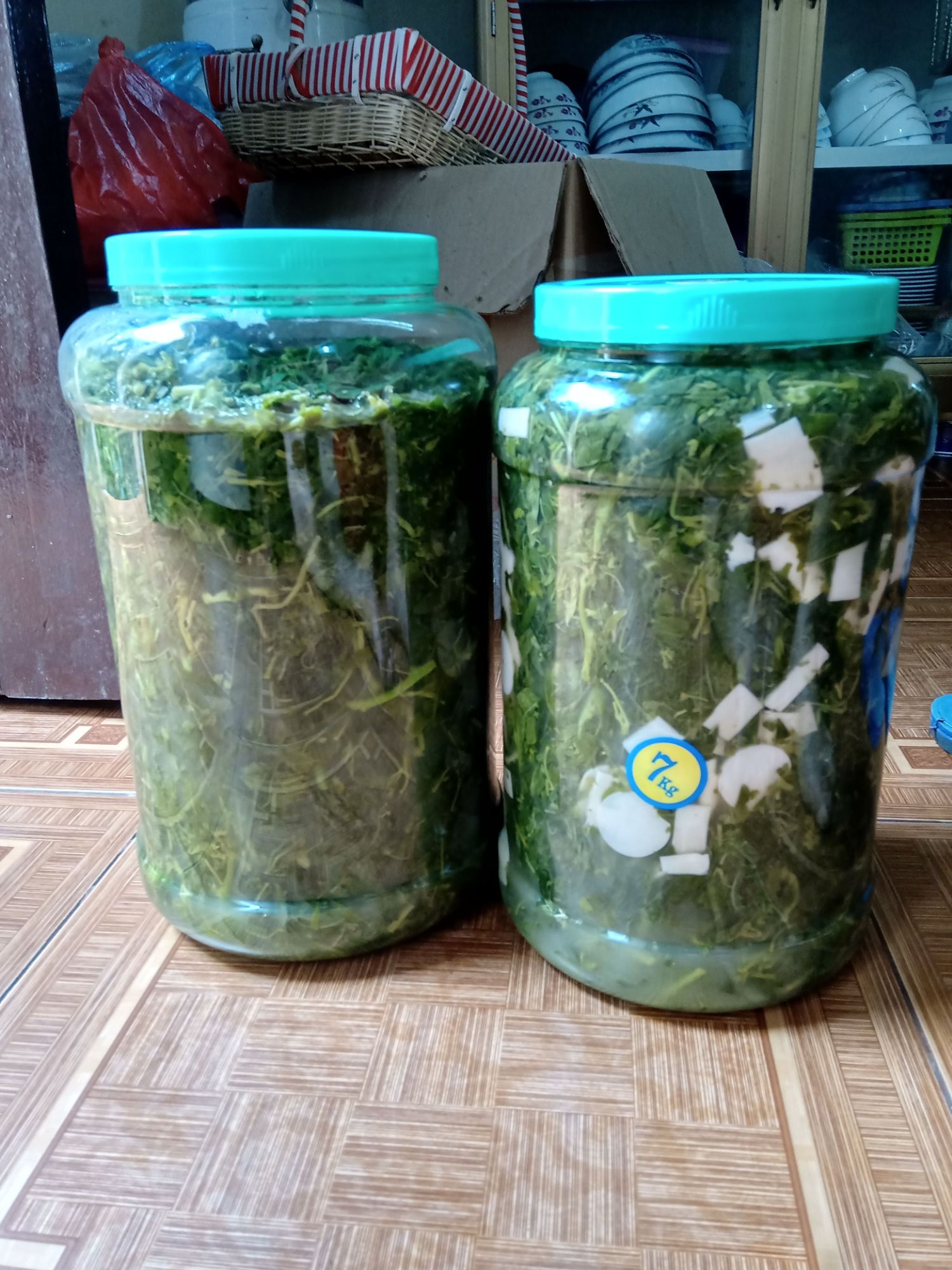 Rau sắn muối chua - Đặc sản Phú Thọ
