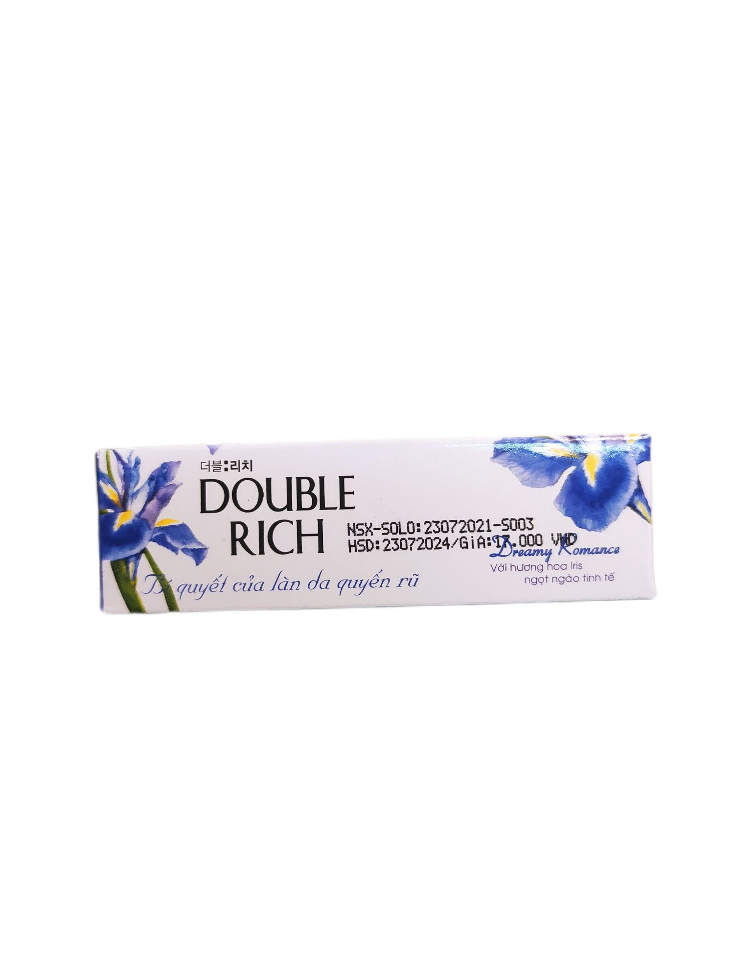 Xà bông thơm Double Rich hoa Iris 90g (màu tím)