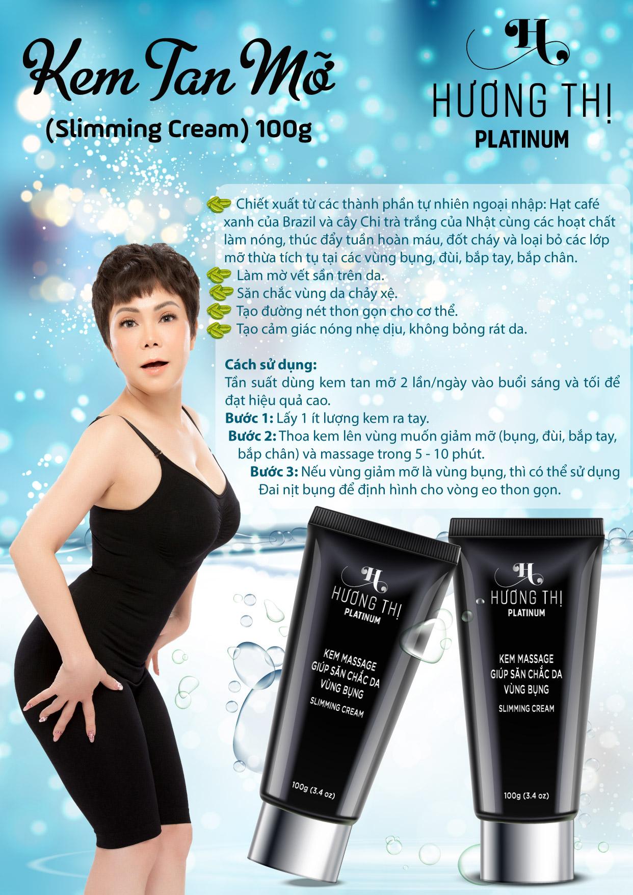 Kem Tan Mỡ Săn Chắc Da 100g - Hương Thị