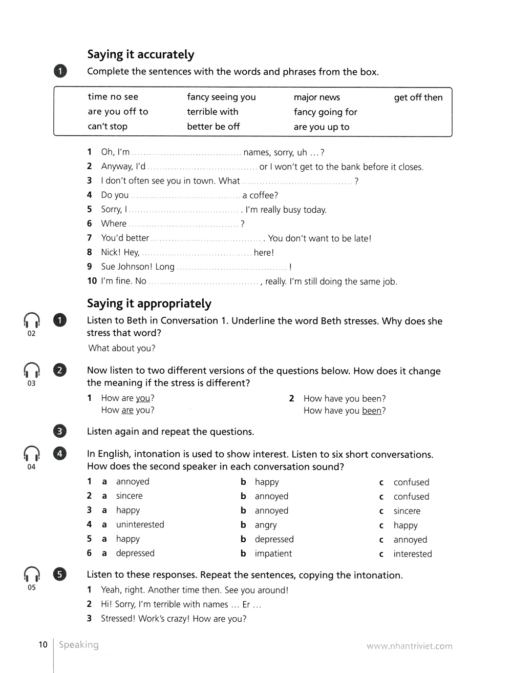 Fahasa - Collins English For Life_Speaking_B2+ Upper Intermediate (+CD)