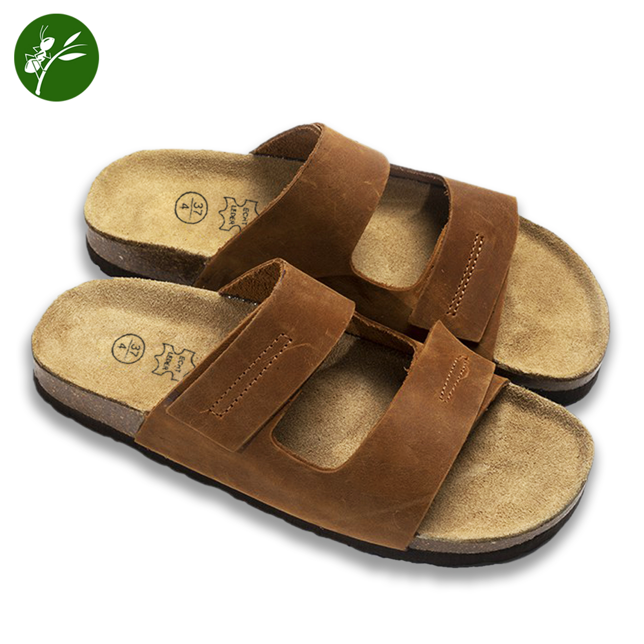 Dép đế trấu Nam Da Quai dập chỉ nổi (size 38-45)