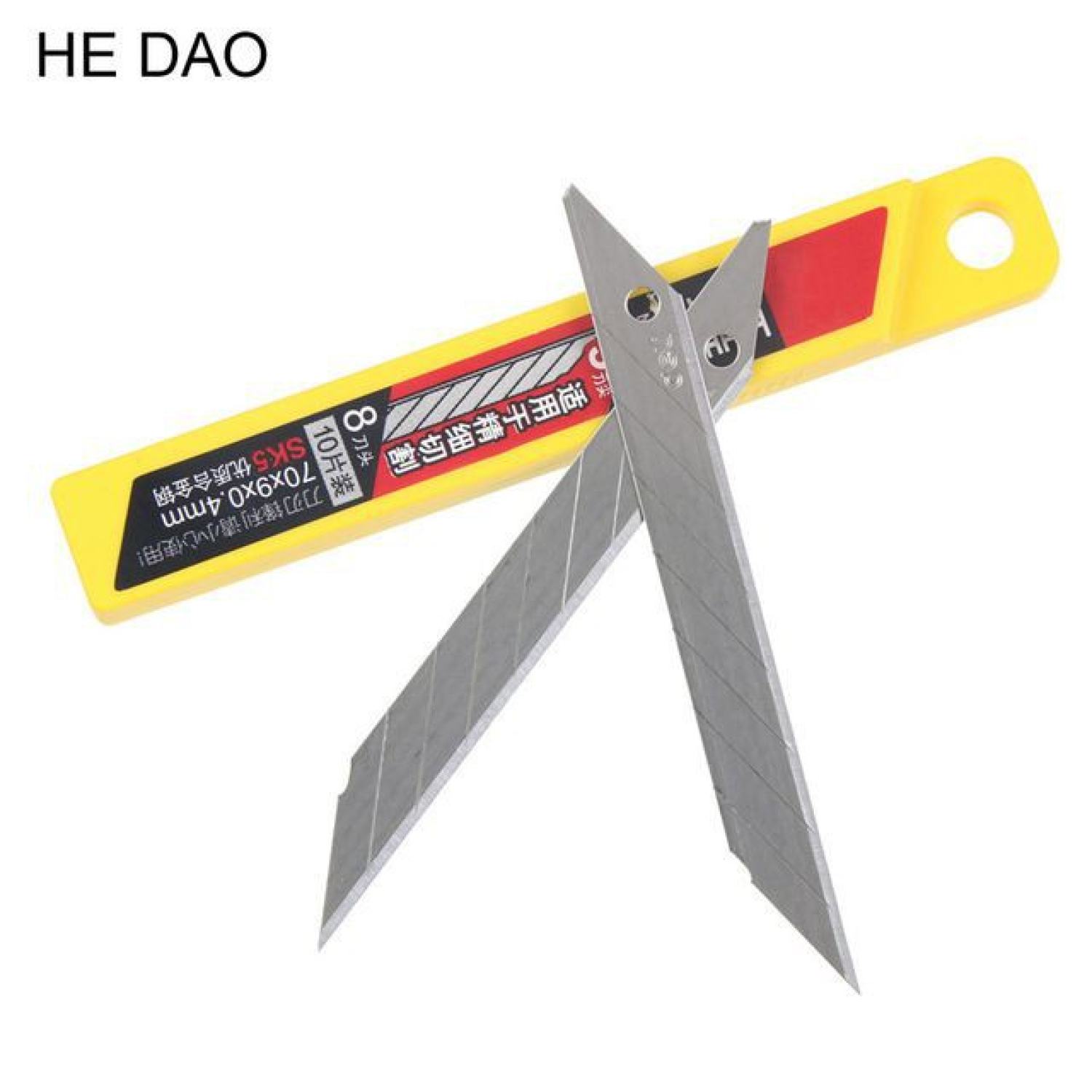 COMBO 2 hộp Lưỡi Dao Rọc Giấy Deli 2015 - Lưỡi dao 30 độ Văn phòng phẩm Bảo An