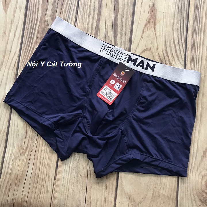 Quần Lót Nam Dạng Đùi Thun Lạnh FREEMAN Boxer ( giao màu ngẫu nhiên)