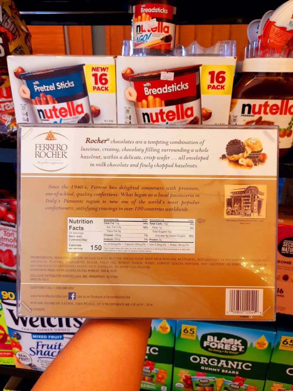 Socola Ferrero Rocher
