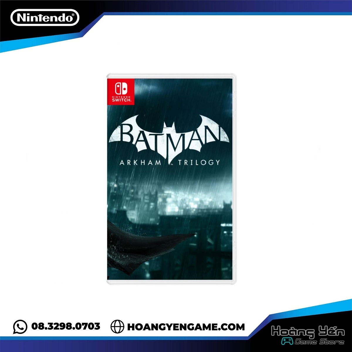 Băng Game Batman Arkham Trilogy Nintendo Switch