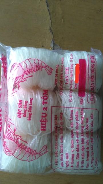 HỦ TIẾU KHÔ SA ĐÉC 1 KG (khoảng 12 vắt)