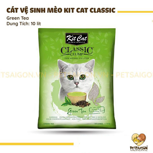 CÁT VỆ SINH KITCAT 10L - 7KG CHO MÈO