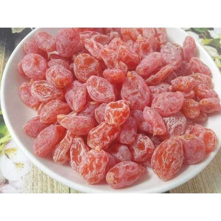 Xí muội đào hồng không hạt, xí muội chua ngọt 500 gr