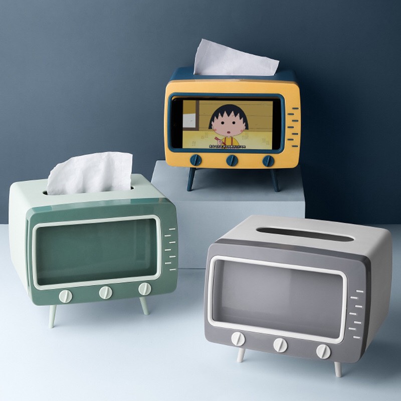 Hộp Đựng Giấy Hình TV