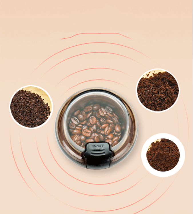 Máy Nghiền Bột [Thực phẩm cứng] Đa Năng Mini, Máy Xay Ngũ Cốc, Cafe Siêu Tốc