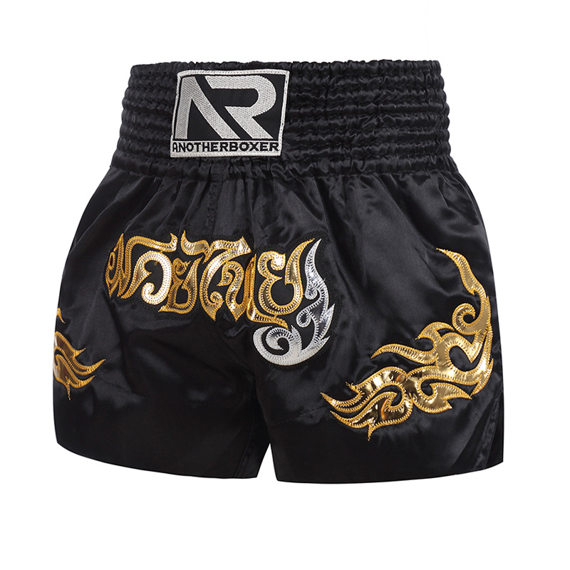 [HCM]Quần Muay Thái MMA AnotherBoxer cao cấp MT99 (Màu đen)