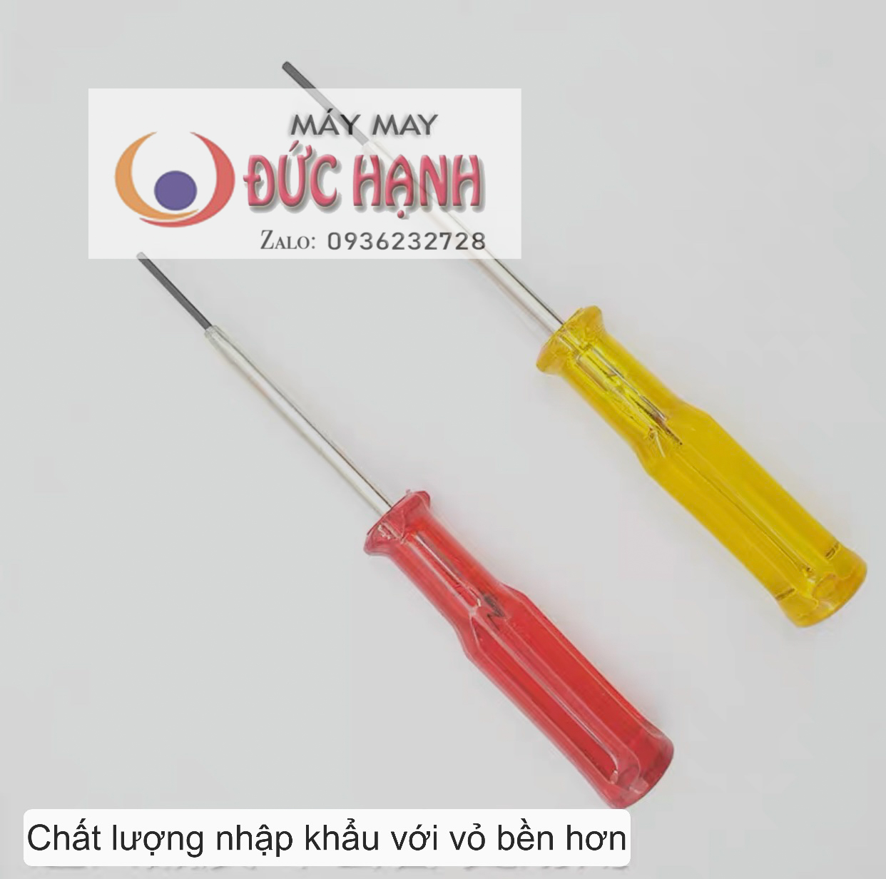 Lục giác 1.5mm - 1.6mm để thay kim máy vắt sổ