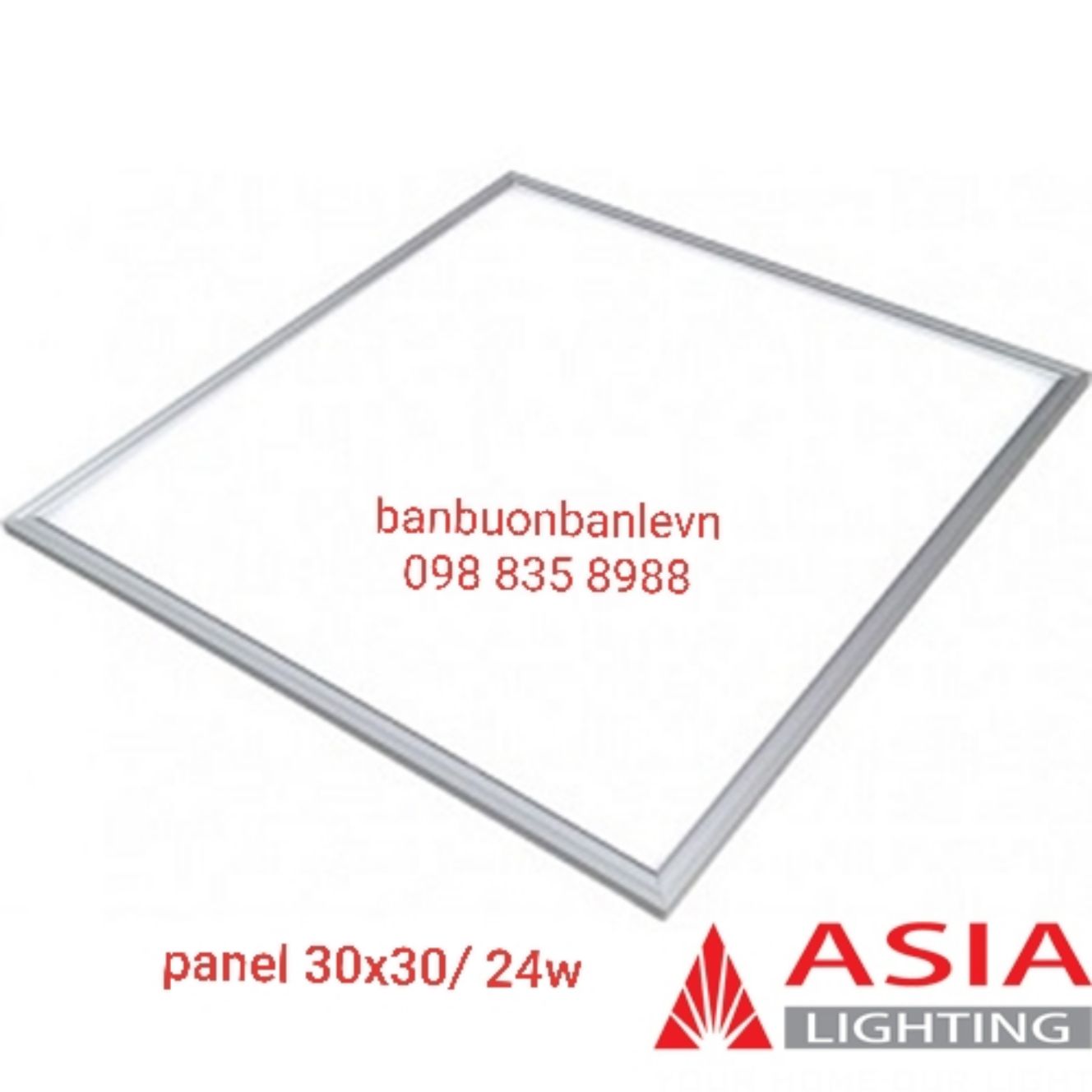 Đèn led panel tấm 30x30 -24w Asia