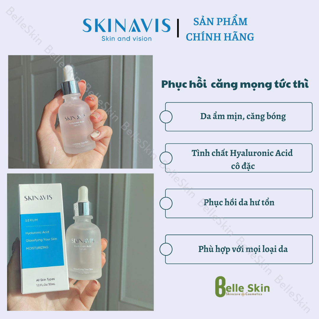 Serum cấp nước phục hồi Skinavis HA B5 30ml