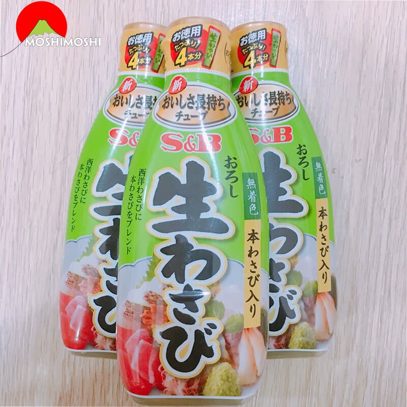 (HCM) Chai mù tạt Wasabi S&B 175g