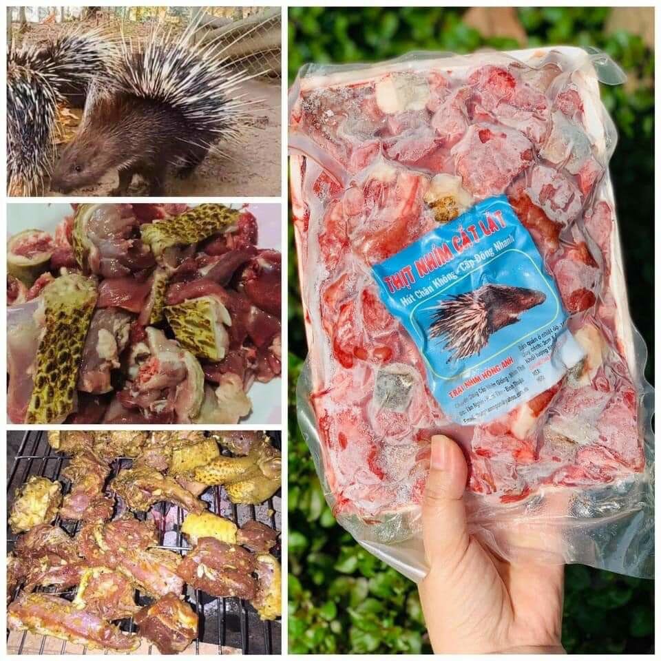 Thịt Nhím cắt lát 1kg (giao tphcm)