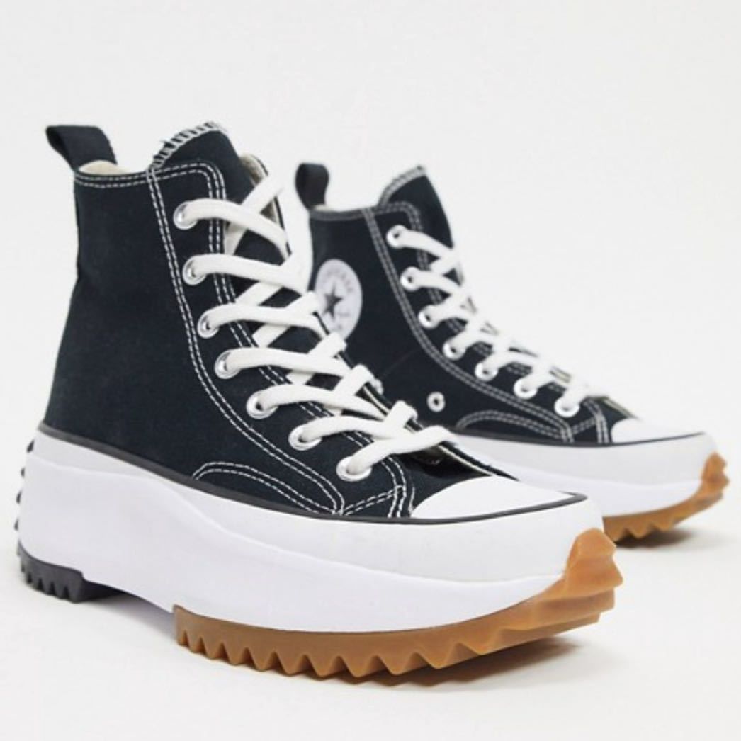 Giày Sneaker Converse Run Star Hike High black ( Tặng túi converse + bill +  tất) 