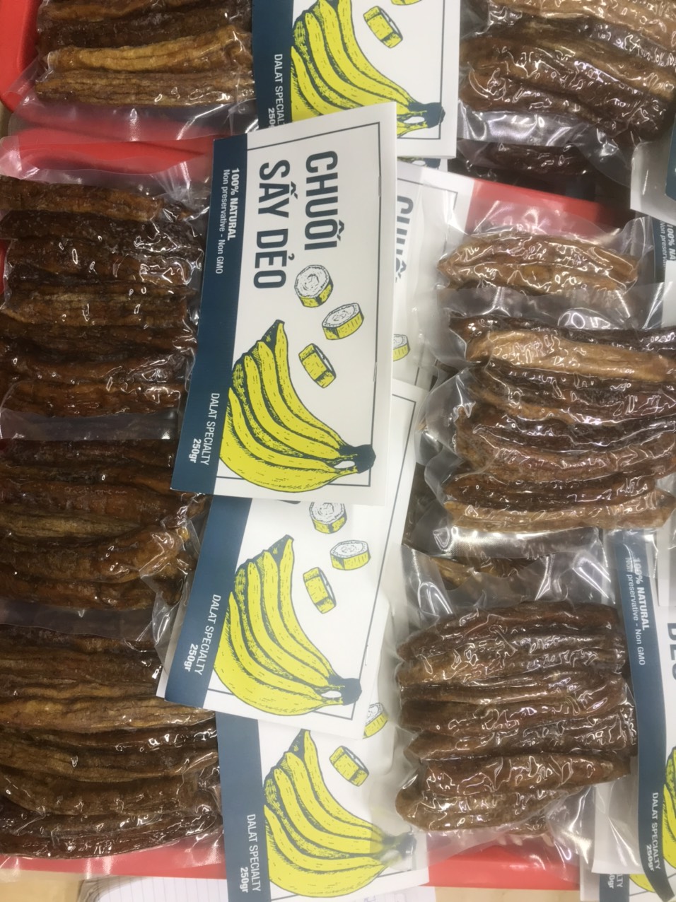 500 Gram Chuối Sấy Dẻo Đà Lạt