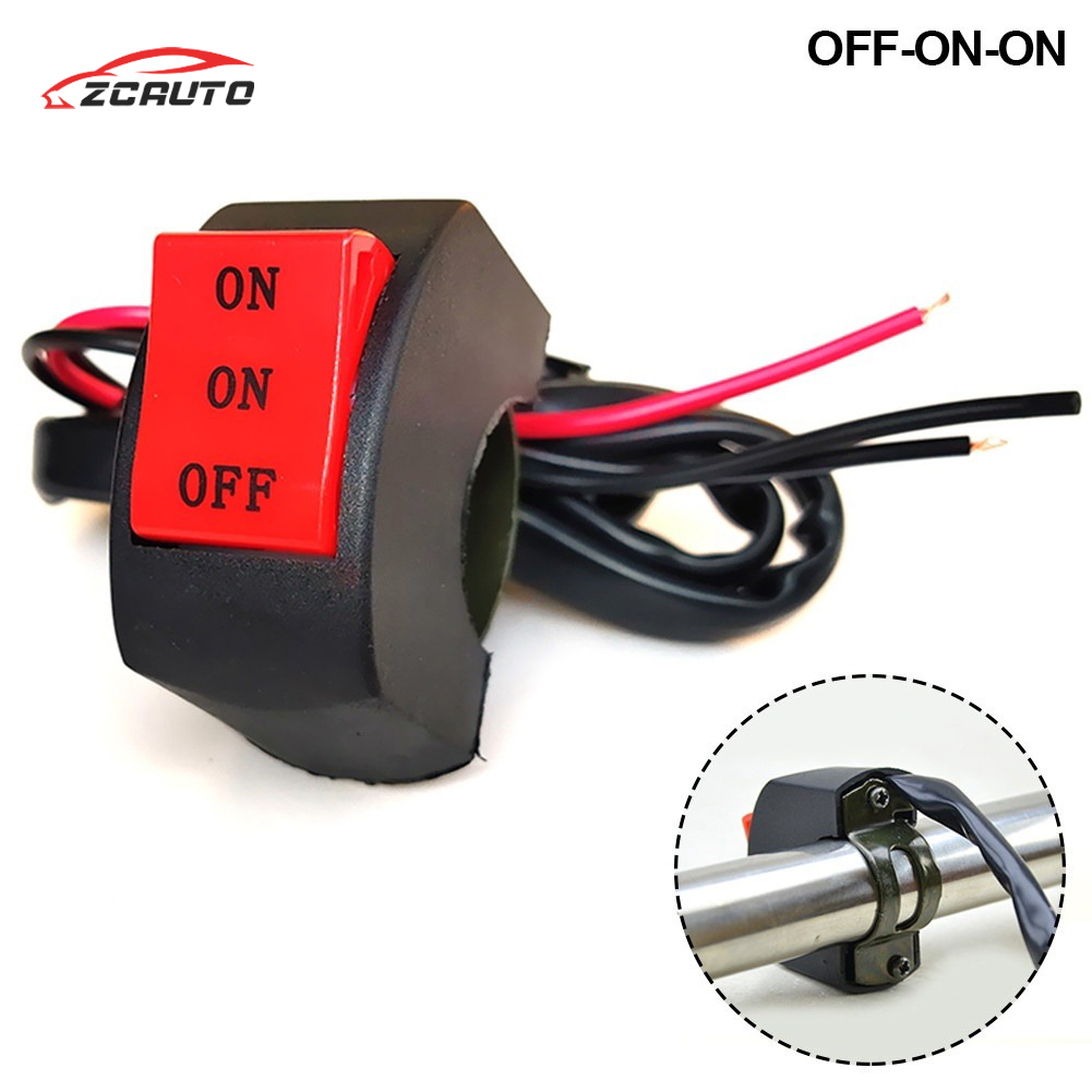 Motorcycle Steering wheel switch light on-off Hazard switch Gaiton