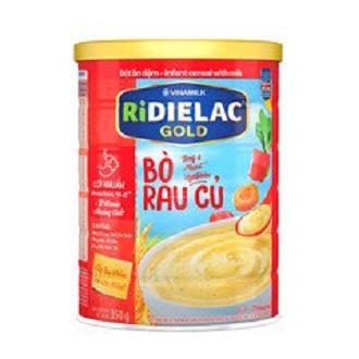 BỘT ĂN DẶM RIDIELAC GOLD BÒ RAU CỦ - HT350G