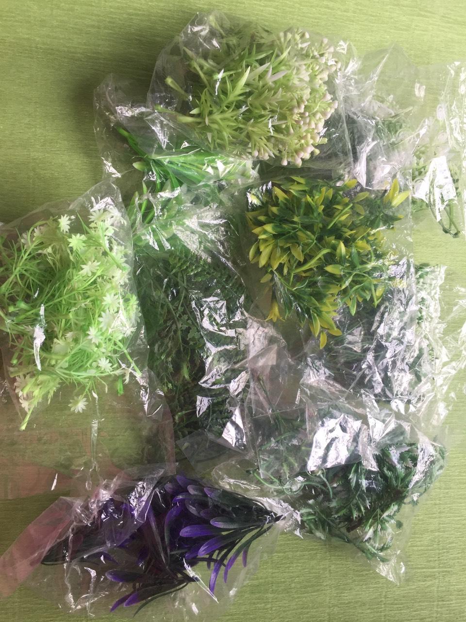Bộ 5 bịch  nhánh hoa giả trang trí