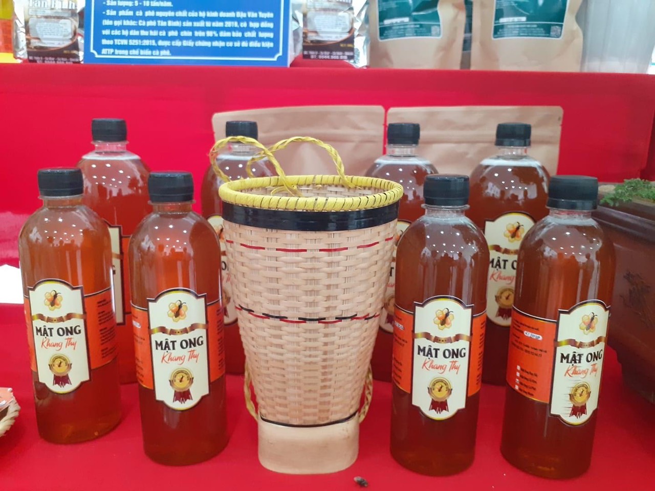 0.5 Lít mật ong hoa cà phê nguyên chất Dak Lak