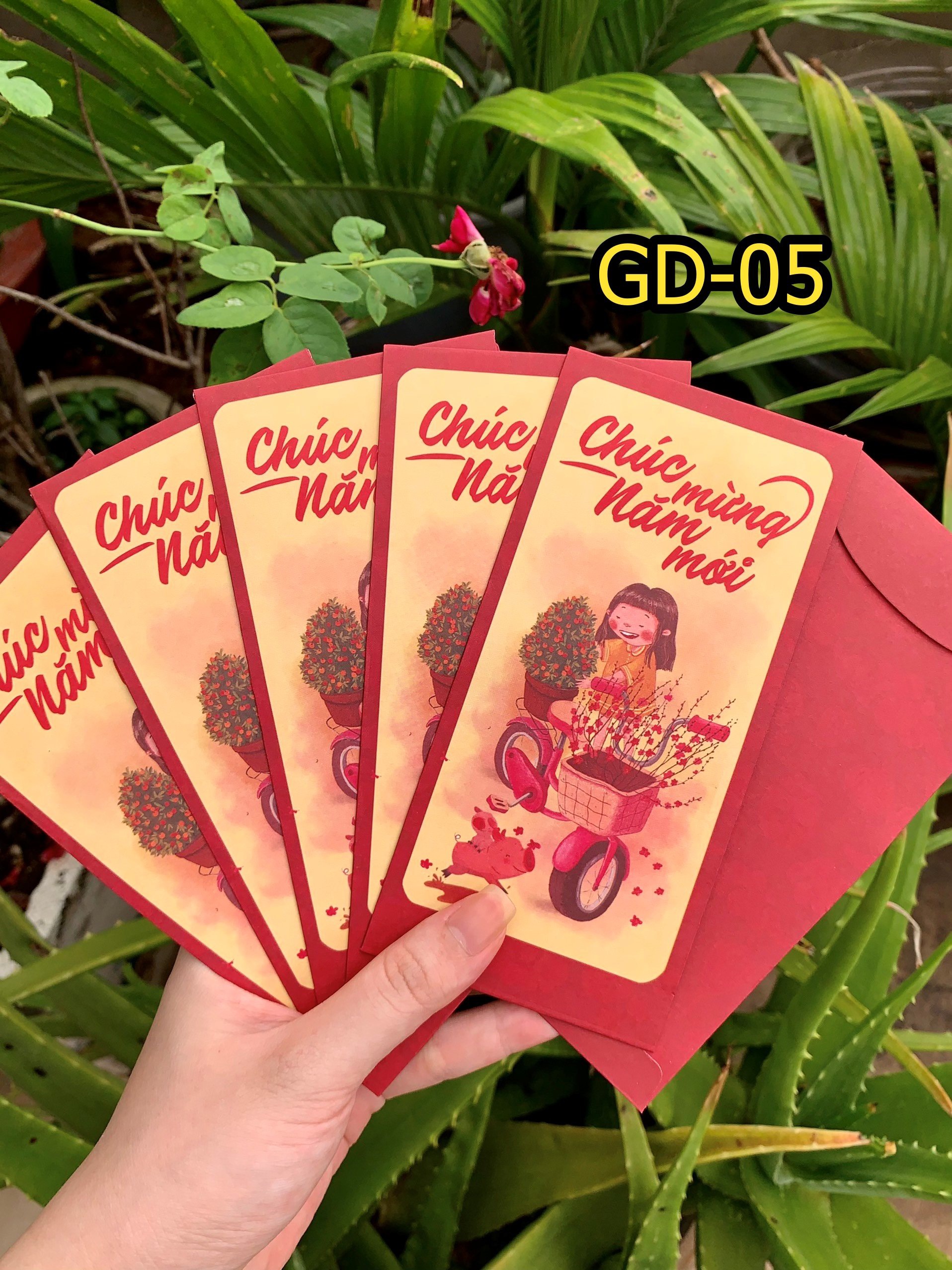 Combo 1000 cái bao lì xì theo mẫu