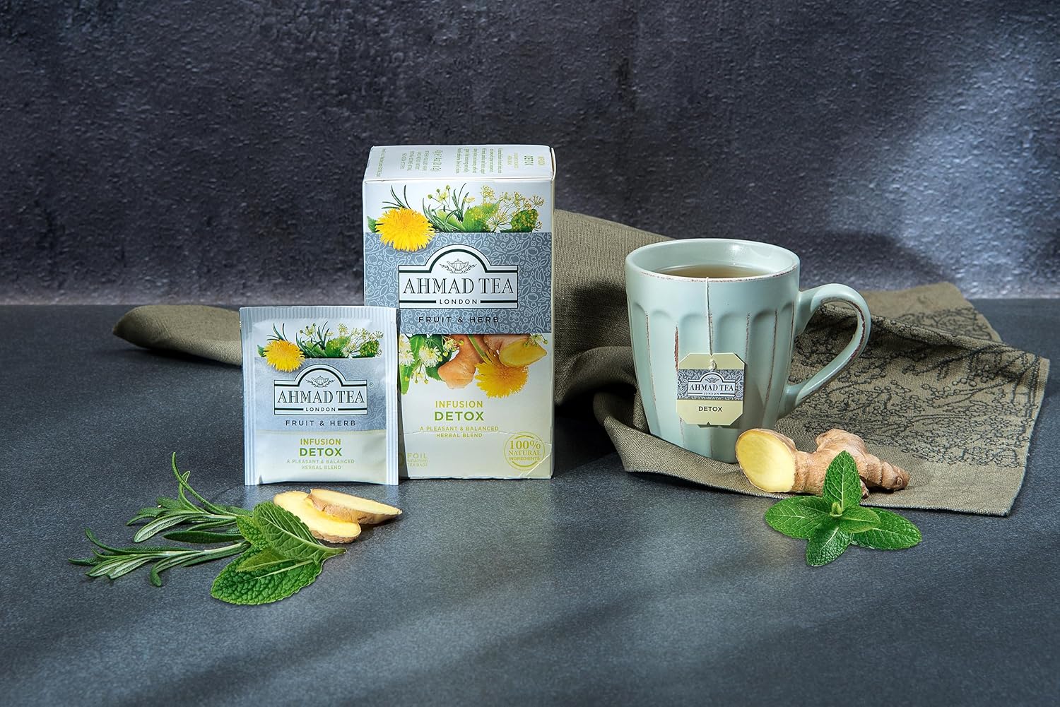 TRÀ THẢO MỘC DETOX AHMAD 40G