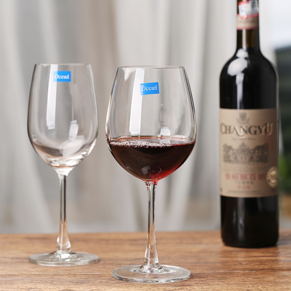 Bộ 6 ly rượu vang thủy tinh thái lan uống vang đỏ Ocean Madison Bordeaux - 600ml - 15A21