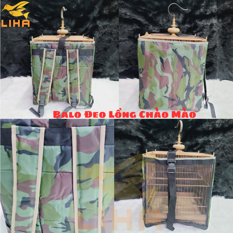Balo Đeo Lồng Chim - Balo Đeo Lồng Chào Mào