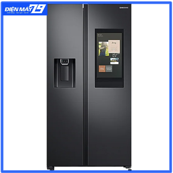 TRẢ GÓP 0% - Tủ Lạnh SAMSUNG Inverter Family Hub 641L RS64T5F01B4/SV ( Miễn phí giao hàng TPHCM-Ngoại tỉnh tính phí vận chuyển) chính hãng