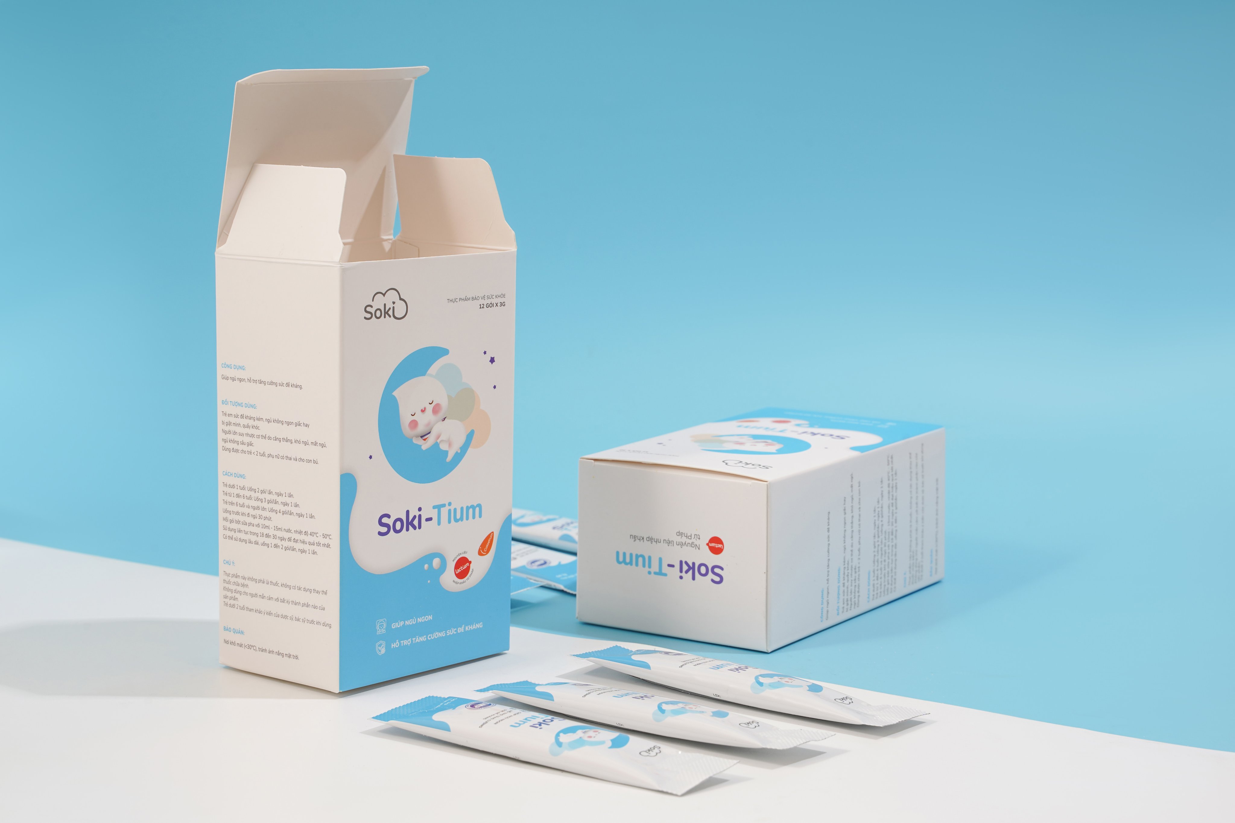[HCM]SOKI TIUM - Sữa non giúp ngủ ngon - Colostrum - SOKITIUM