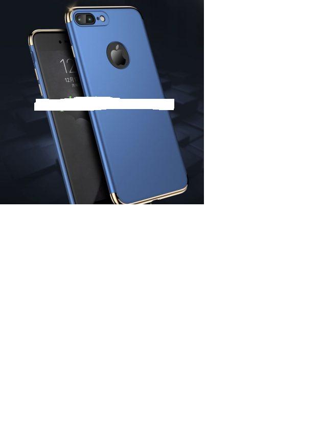 Ốp lưng 3 mảnh thời trang cho điện thoại iPhone 7 Plus , 8 Plus