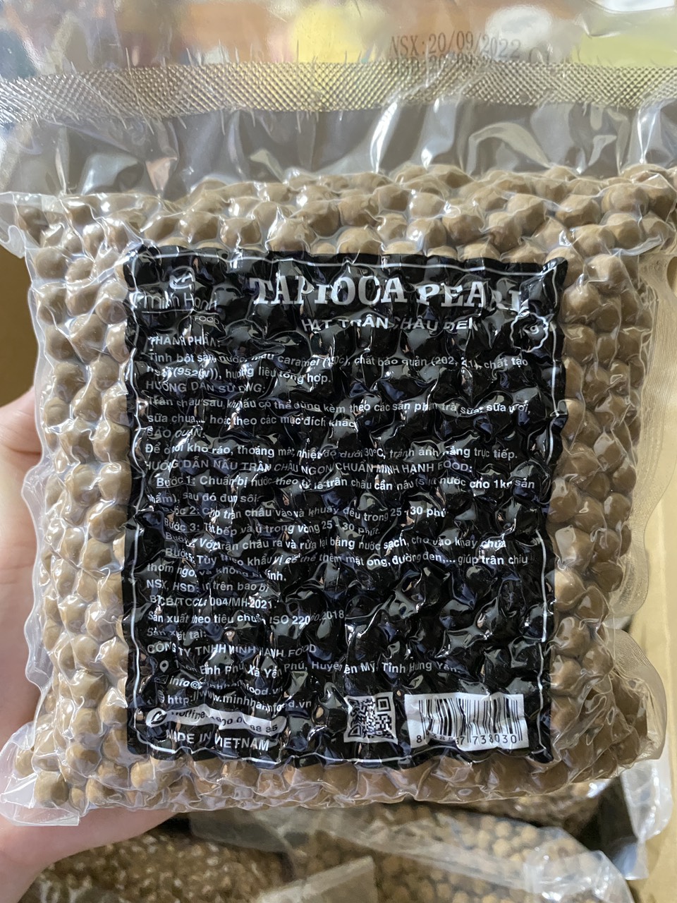 Trân châu đen Minh Hạnh gói 1kg