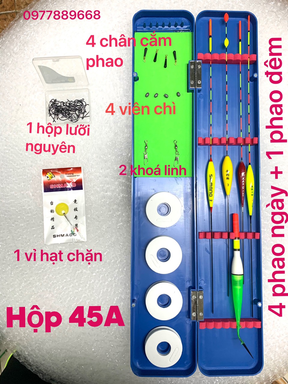Hộp đựng phao câu đài , thẻo câu đài, hộp đựng phụ kiện câu đài