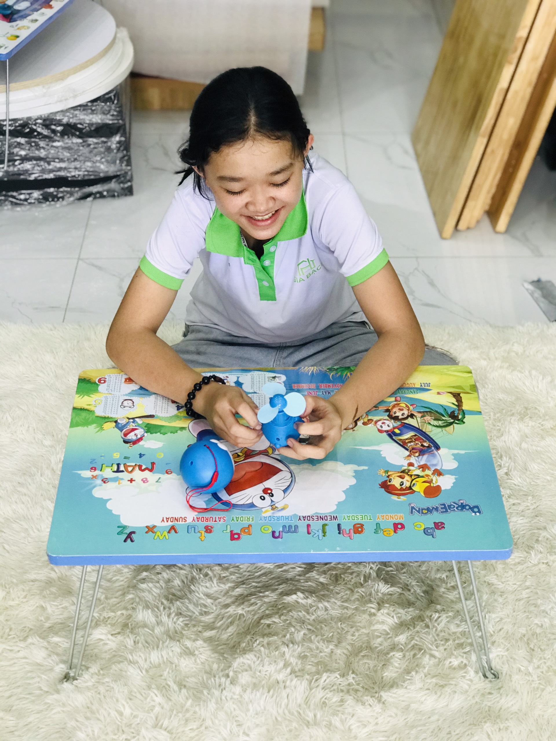 [KH] Bàn Học Sinh, Sinh Viên Chân Gấp, Xếp Gọn