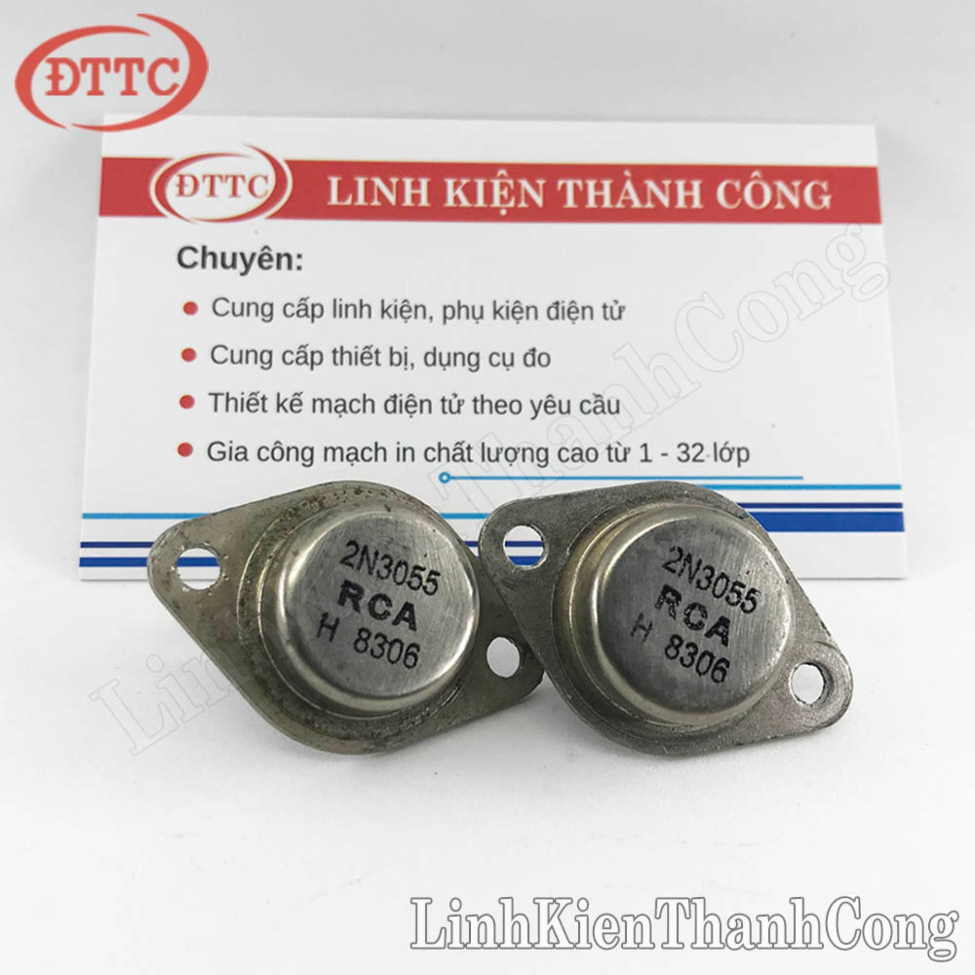 2N3055 Transistor NPN 15A100V TO-3 RCA Tháo Máy