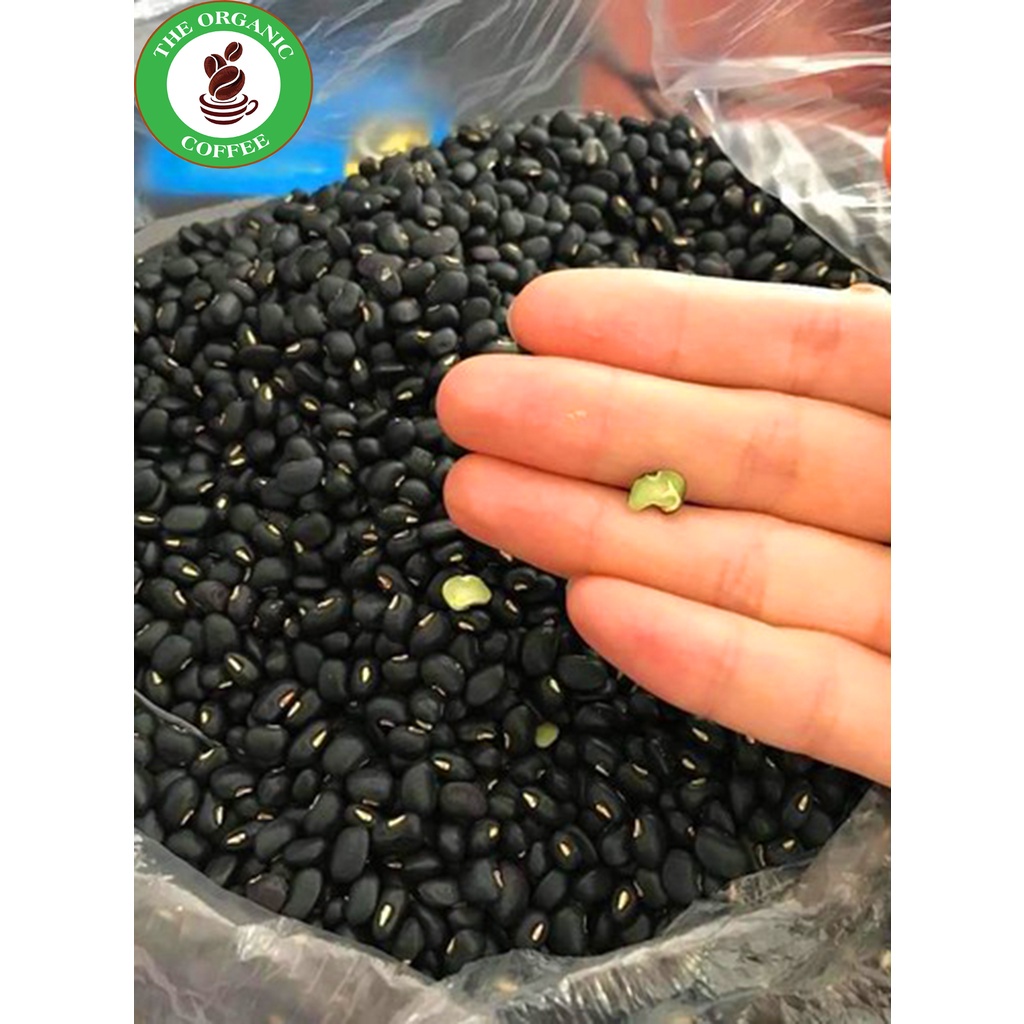 FREESHIP MAX -đậu đen xanh lòng[ loại hạt nhỏ nhà trồng]1 bịt 1kg- VƯỜN ƯƠM EAKMAT TÂY NGUYÊN