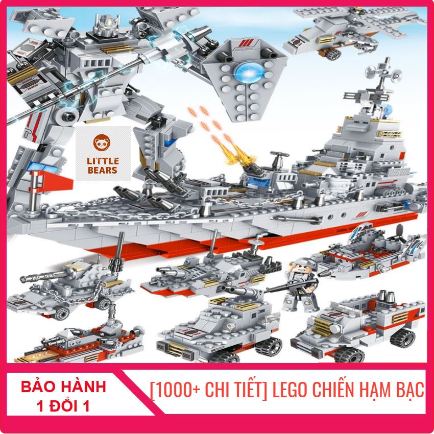 [1000+ CHI TIẾT] LEGO CHIẾN HẠM BẠC