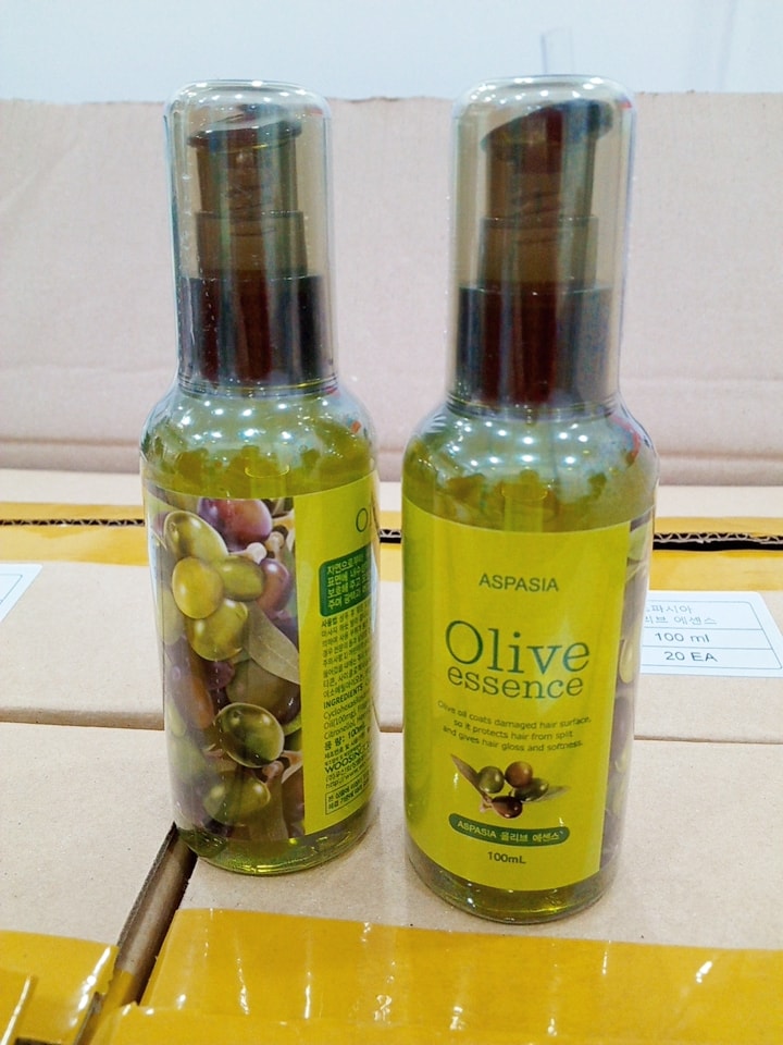Dầu dưỡng tóc, phục hồi tóc hư tổn OLIVE ASPASIA