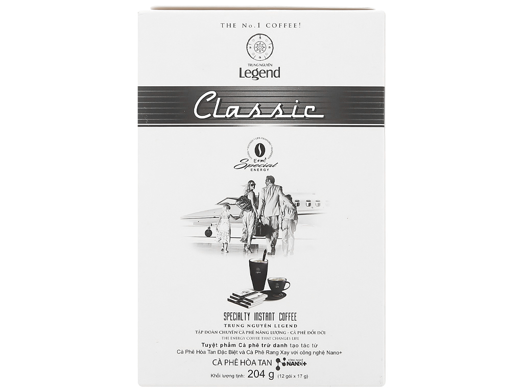 Cà phê hòa tan Trung Nguyên Legend Classic 204g