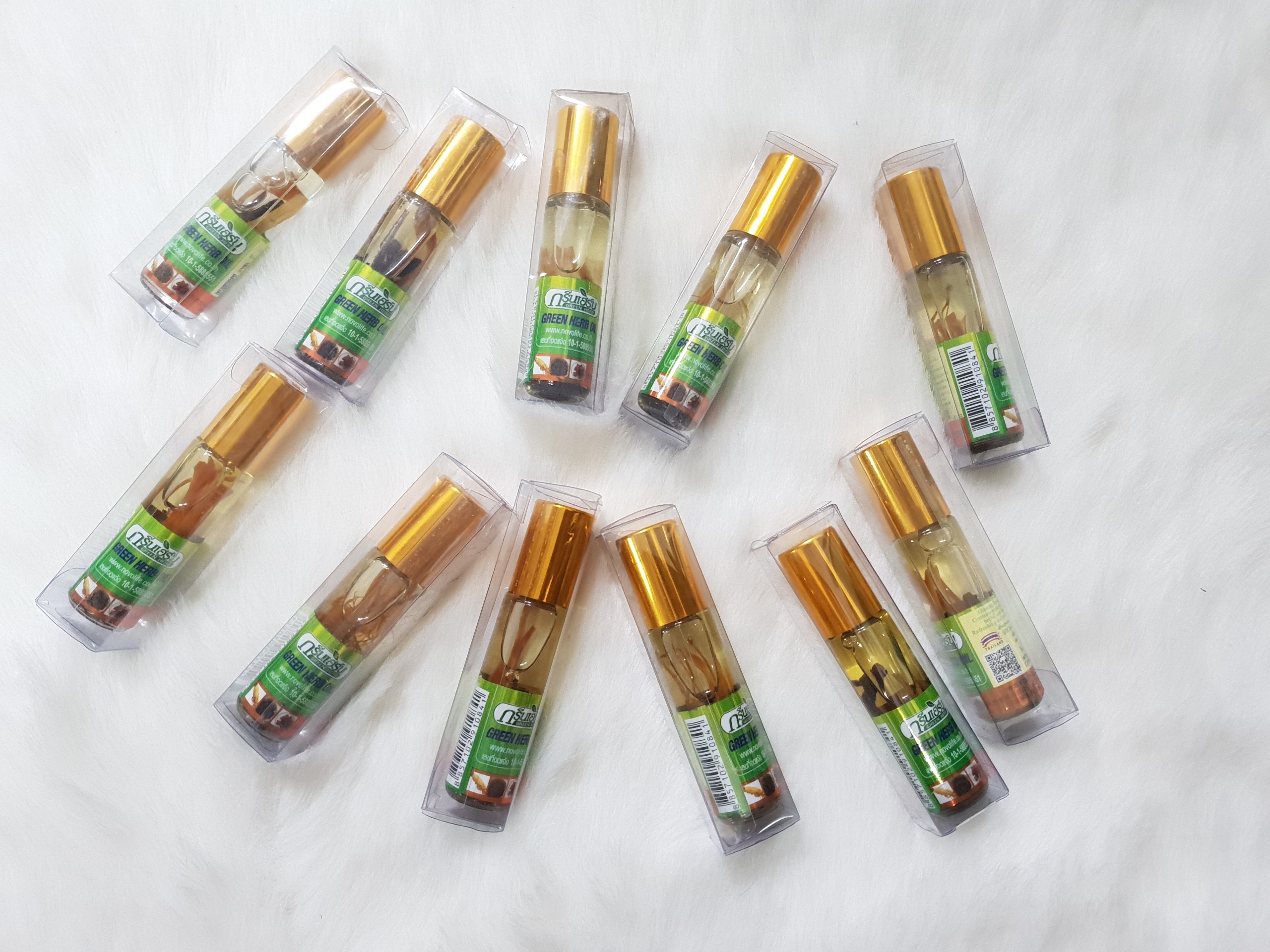 Dầu Nhân Sâm Ginseng Green Herb Oil 8ml