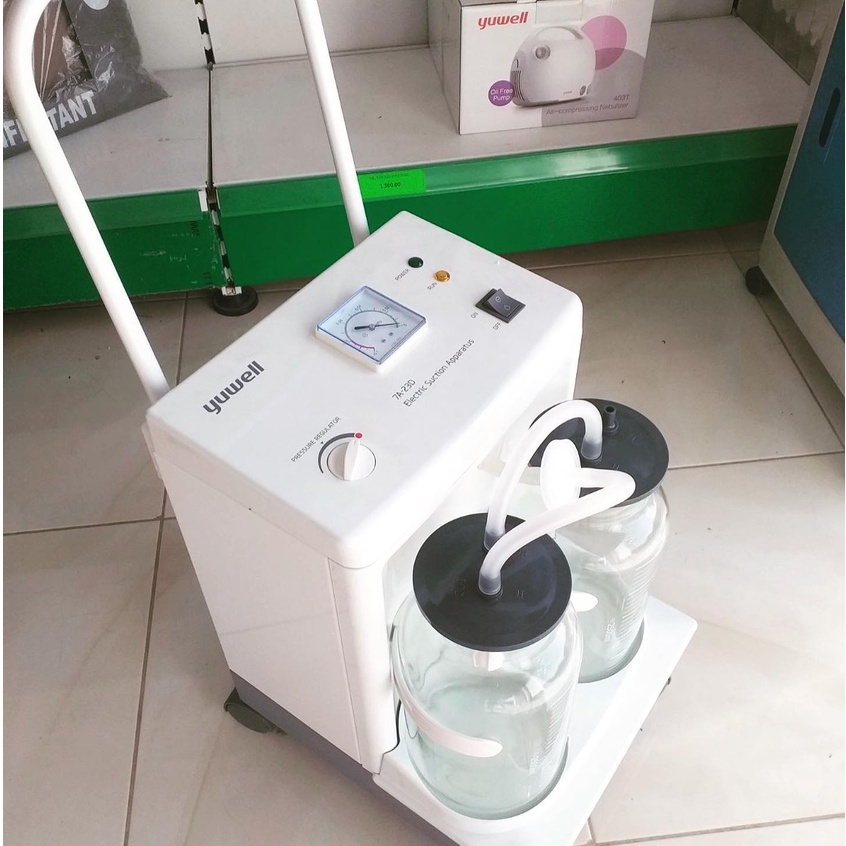 [CHÍNH HÃNG] Máy hút dịch, hút đàm 2 bình Yuwell 7A-23D