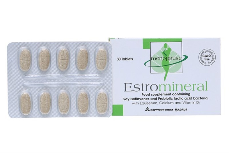 Viên uống hỗ trợ sinh lý nữ Estromineral 30 viên