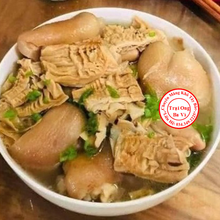 Măng lưỡi lợn khô rất non 500 gam